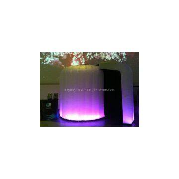 Inflatable Lighting Photo Booth with 16-color LED Light