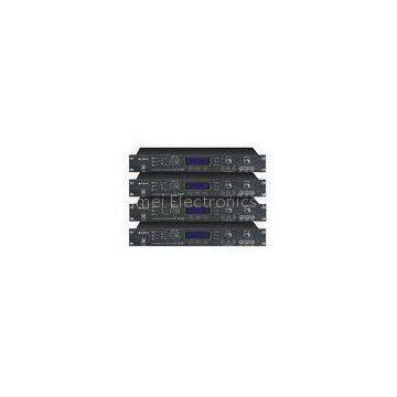 3 Mic Input 7 Band EQ SMT LCD Display Digital Sound Processor , Surround Sound Equalizer