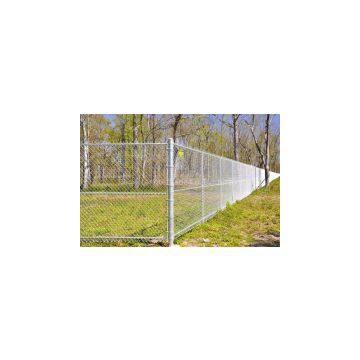 PVC Coated Vinyl Galvanized Chain Link Fence