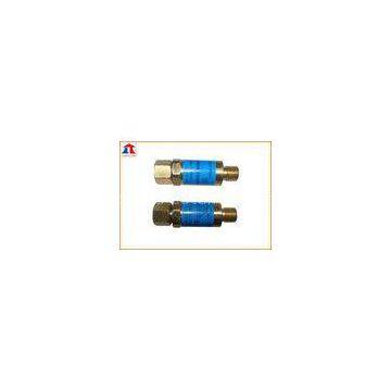 M12 Brass Oxygen Gas Flashback Arrestor Ignition Device / Thread Connection