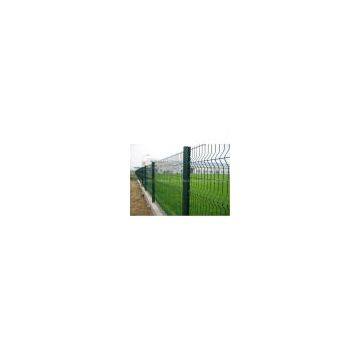 Green Pvc Coated Wire Mesh Fence photo-3