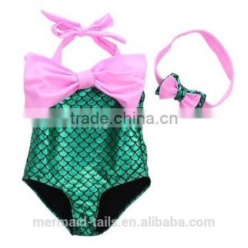 Baby Kid Girls Little Mermaid Set Costume Bikini Swimwear Swimsuit Outfits Dress