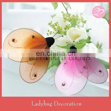 Ladybug stuffed animails for room decoration