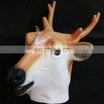 2015 Best-selling Adult Size Realistic DIY Chrismas Gift Latex Nice Christmas Deer Masks