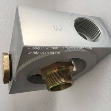 Oil temperature control valve, valve core