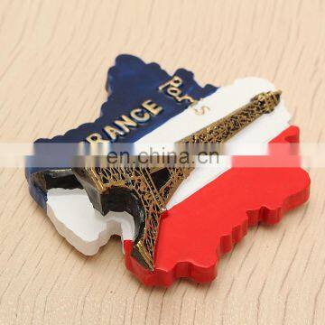 resin eiffel tower souvenir fridge magnet