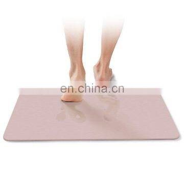 Natural Diatomite Water Absorbent Foot Pad Fast Dry Bath Ground Mat Anti-Slip Bathroom Floor Cushion photo-3