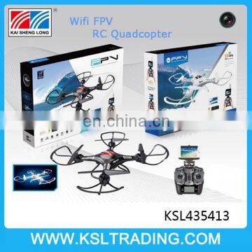 Wifi Real-time Transmission drone rc quadcopter with 6-Axis Gyro and Camera