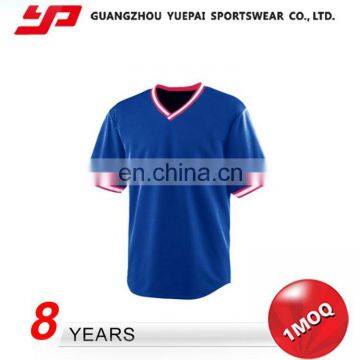 Factory Supply High Standard Eco-Friendly 100% Polyester Blank Baseball Jerseys