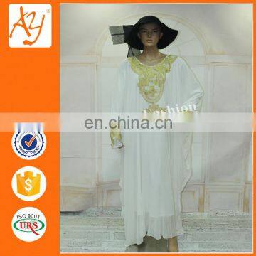 High Quality Letest Designs Korean Net Fabric White Lace Muslim Fashion Style Dubai Abaya