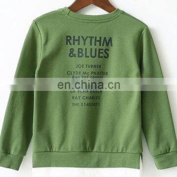 T-BH504 Cotton Spandex Custom New Model Boys Sweatshirt Design photo-4