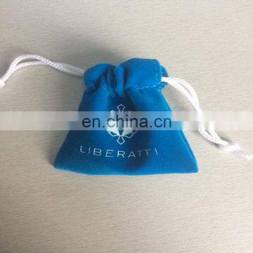 Custom Printed Suede Jewelry Pouch With Handles photo-2