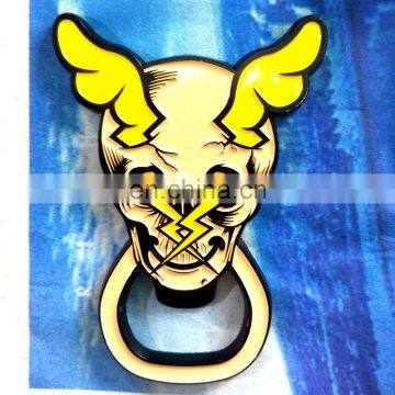 Custom personalized skull bottle openers