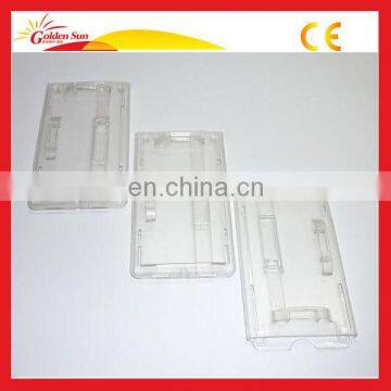 Hot Selling Newest Clear Plastic ID Card Holder