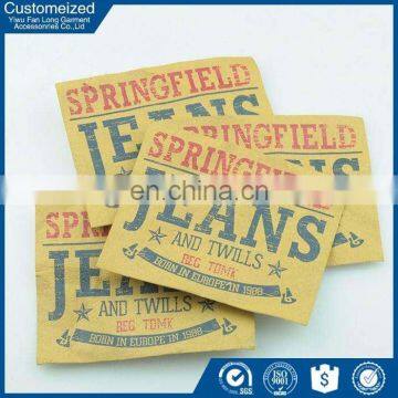 China Facroty Factory Custom Printed Embossed Leather Patch photo-4