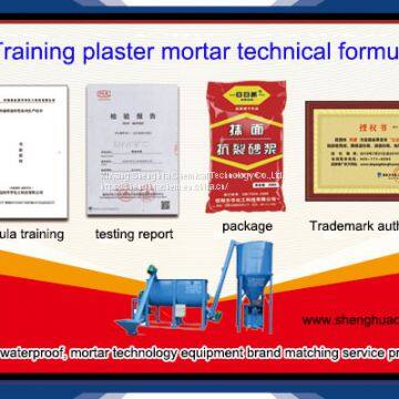 mortar technical formula