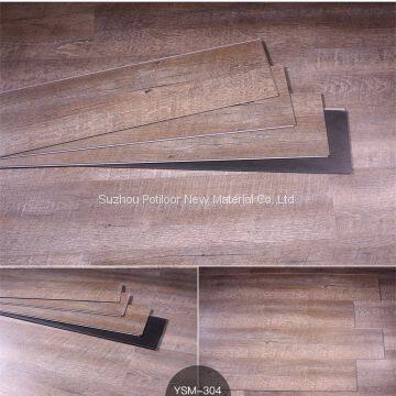 vinyl flooring sheet tiles slotted click lock 3.5mm thickness 0.2mm wear layer