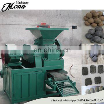 Mona brand with factory price coal dust briquette biomass charcoal ball making press