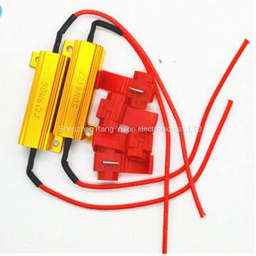 50W LED Load Resistor Fix Hyper Flash For LED Turn Signal Light ,Car Decoding Resistors