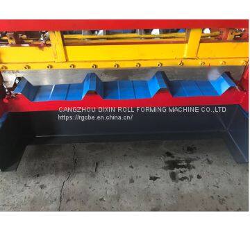 Trapezoid Profile Iron Roll Forming Machine/ Aluminum Panel Trapezoidal Roll Forming Machine photo-3