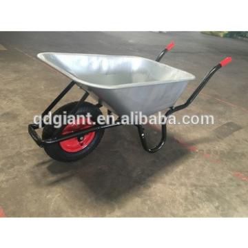 100L Germany market garden galvanized wheelbarrow with carton