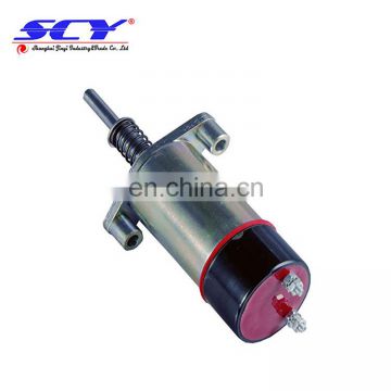 SCY New Fuel Shut Off Solenoid 12V Suitable for Caterpillar PM465 SR4 RM250C RM350 1255774 6T4121