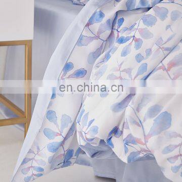 RawHouse Design Tencel 60s 300TC Flower Printing 4 Pcs Bedding Set photo-6