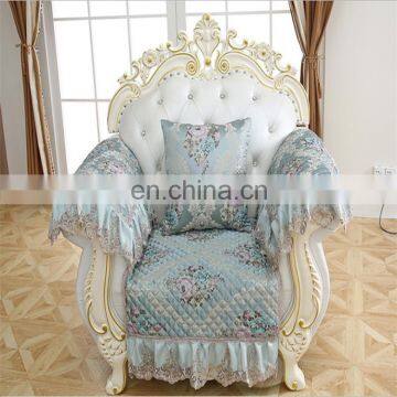 Wholesale  High Quality 1/2/3/4  Seaters Lace  Protect Couch Living Room Sofa Cushion