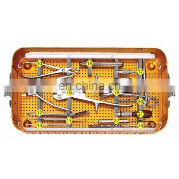 Orthopedic Surgical Instruments Quality Assured Mini Fragment Instruments Set Trauma Plate Instrument Set Implants Sets photo-4