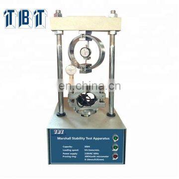 With 30kN Proving Ring Bitumen Marshall Stability Test Apparatus