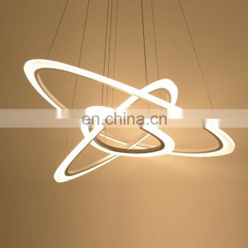 LED ChandeliersLamps Color Temperature Adjustable Pendant Hanging Light For Dinning Room