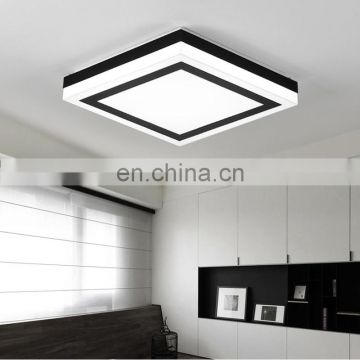 square modern simple study LED ceiling lamps Bedroom decorative lights warm and romantic room living room lights