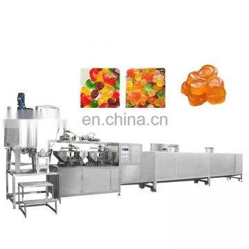 Commercial gelatin pectin small jelly gummy candy making machine production line for sale