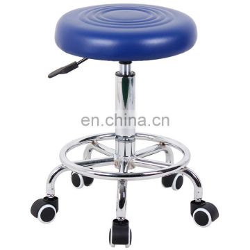 Guangzhou lab school furniture PU leather desktop lab stool chair