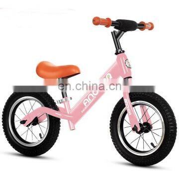 High Quality steel frame kids balance bike 2 in 1 / 12 inch no pedal sliding balance bike (baby balance bike)/ balance bike