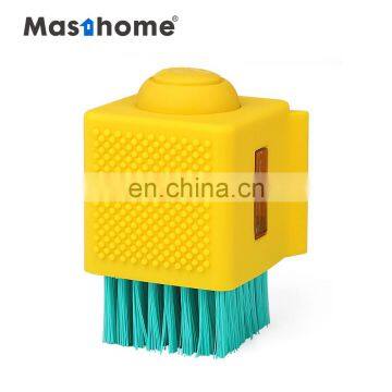 Masthome Silicone multipurpose practical novel  soap dispenser dish brush