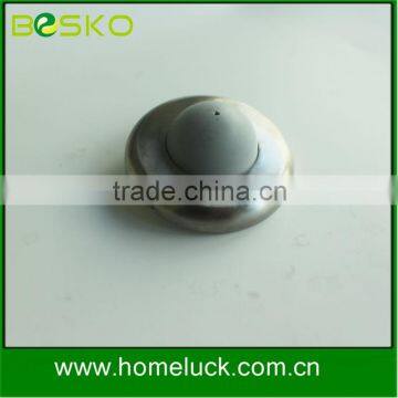 Round rubber glass shower door stopper