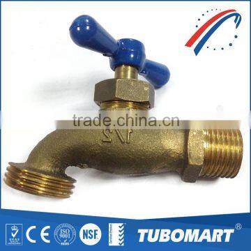 Top level min 1/2 full brass stop bibcoks with handle