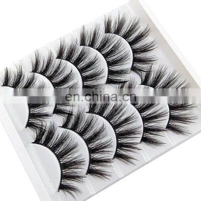 Thick Eyelash Long Soft Lashes Full Strip Lashes 3D Multi-layered Eyelashes Natural Soft Style Full Strip Eye Lash