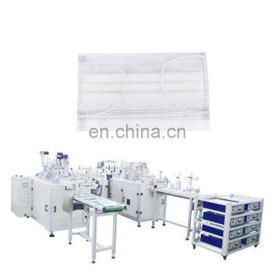 2021 In Stock Automatic Medical Face Mask Making Machine