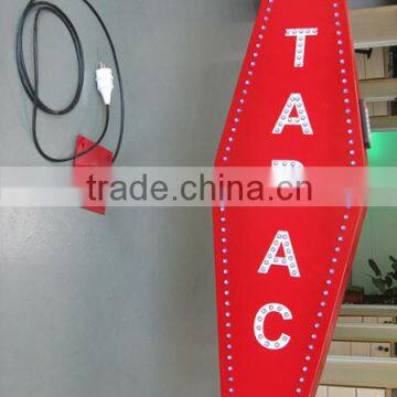 Red Attrahent LED Tobacco Sign Outdoor Waterproof Double Sides LED Tabac Board photo-5