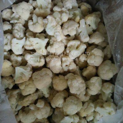 First grade frozen cauliflower(IQF)