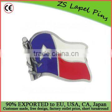 Custom quality Texas Flag Belt Buckle