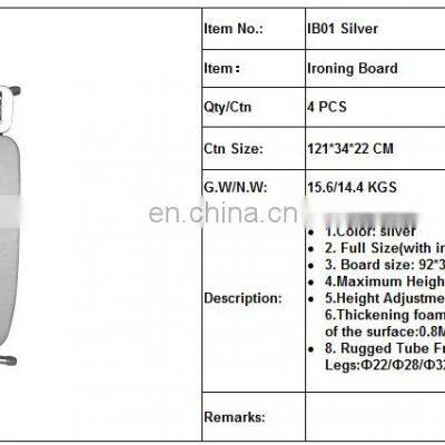 Honeyson Maximum 85cm Heighht Hospitality Product Iron Board Ironing Table photo-2