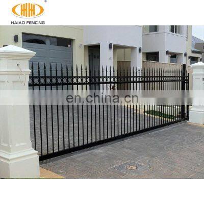 Popular High Quality Powder Coated Indian Sliding Main Gate Design photo-3