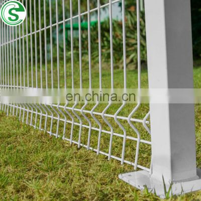 2430mm*2500mm Nylofor 3D fence wire mesh fence panels iron 3d fence