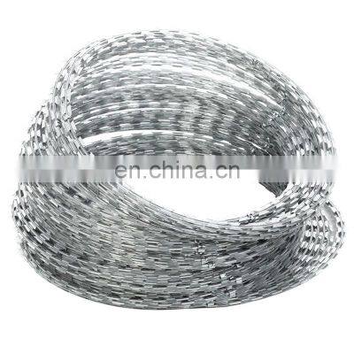 XINHAI Manufacturer  galvanized stainless steel military concertina razor wire low price