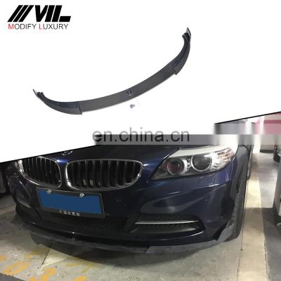 Carbon Fiber Front Lip Spoiler for BMW Z4 E89 Zseries 2009-2013