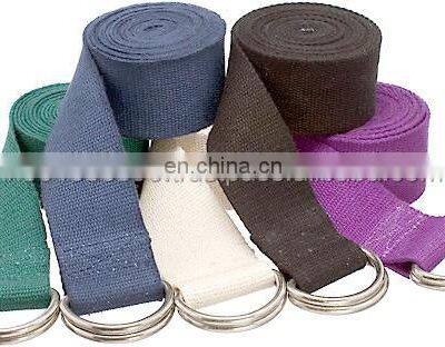 Indian Manufacture 100% Cotton Yoga Strap Yoga Belt