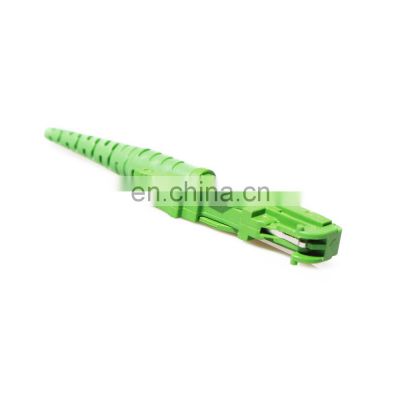 E2000 Connector E2000 APC Pigtail Spring Loaded Shutter E2000 Fiber Optic Connector